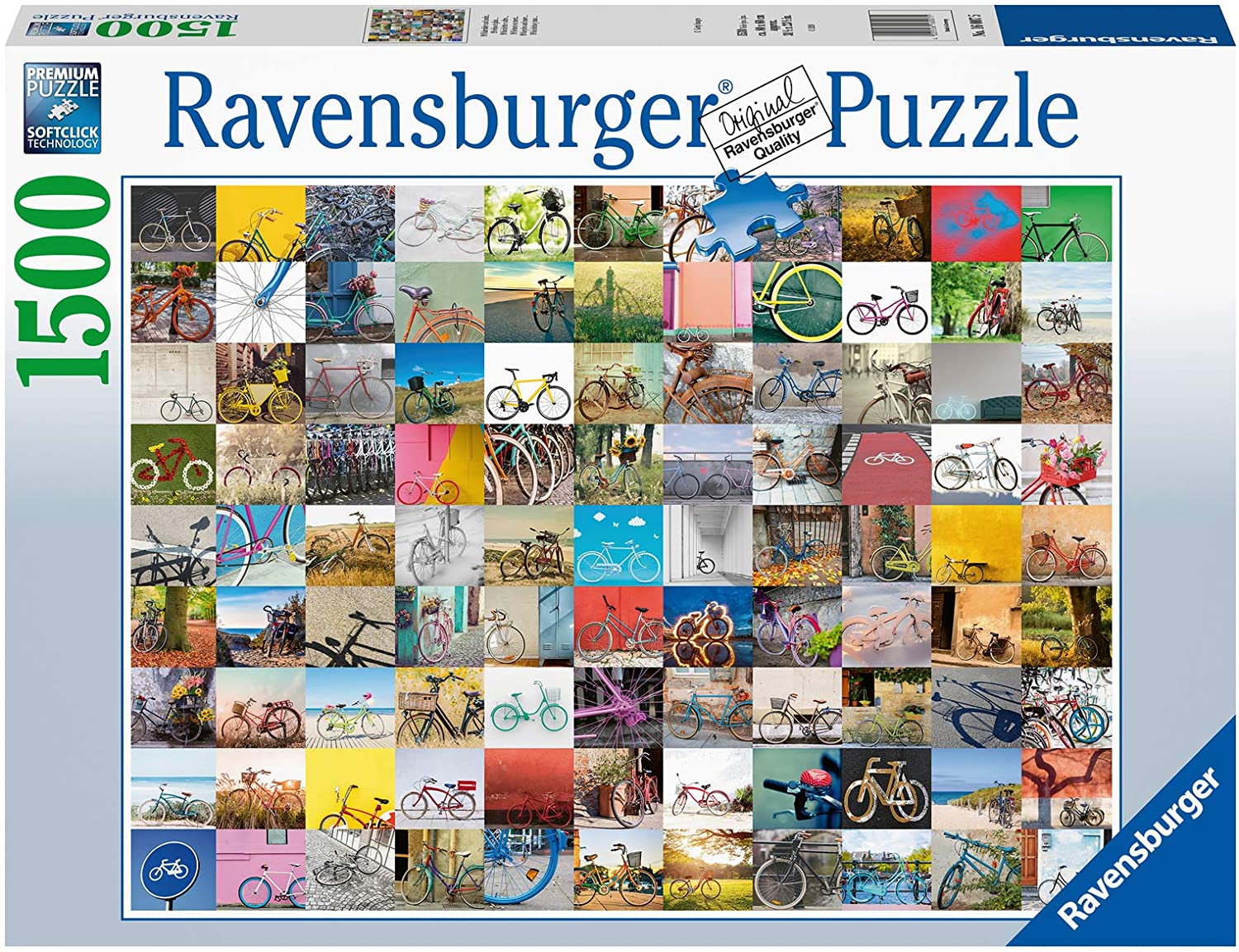 Ravensburger 99 Bicycles and more 1500 Piece Puzzle image 0